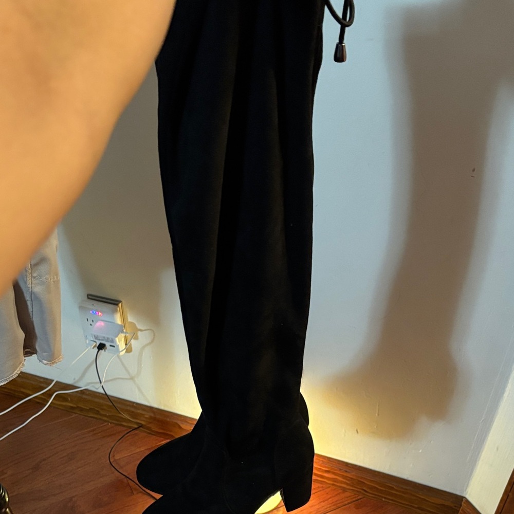Black Over-the-Knee Boots
